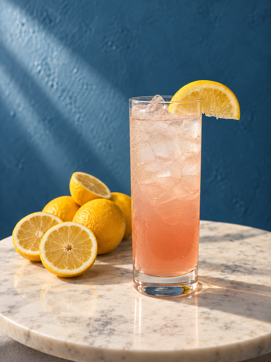 Cherry Orange Blossom Fizz